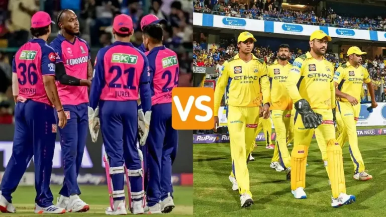RR vs CSK 2026 Rajasthan Royals vs Chennai Super Kings Squad, Match Preview & Key Players TATA IPL 2026
